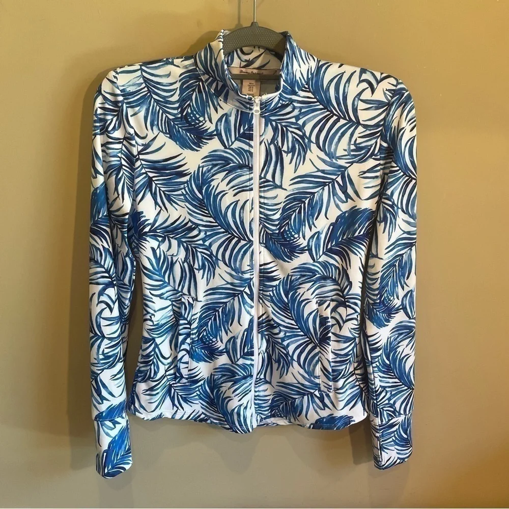 Tommy bahama golf full zip Small NWT